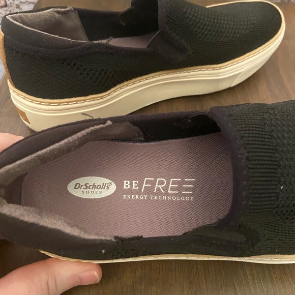 Dr Scholls Black Stretch Weave Joggers - Picture 4 of 6